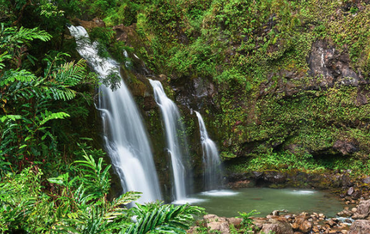 Waterfall Image with 3 Tiers